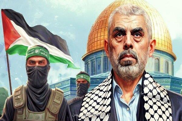 حماس در سالگرد شهادت یحیی سنوار: شعله های طوفان الاقصی خاموش نخواهد شد
