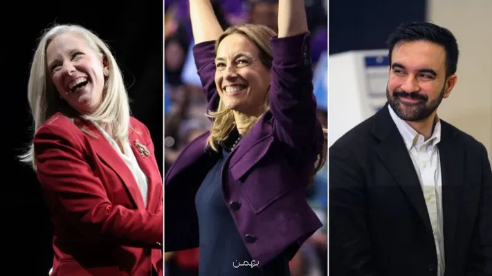 یواس ‍ ای تودی نوشت؛ پیروزی گسترده دموکرات ها نه به ترامپ در انتخابات محلی و ایالتی آمریکا